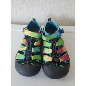 Keen Newport H2 Kids Sandals Tie Dye Rainbow Water Shoes 1018441 Size 4 US 36 EU
